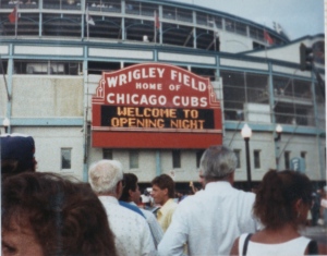 Opening Night 8-8-88 Marquee